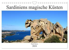 Sardiniens magische Küsten (Wandkalender 2024 DIN A4 quer), CALVENDO Monatskalender von Succu,  Paolo