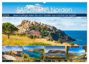 Sardiniens Norden (Wandkalender 2024 DIN A2 quer), CALVENDO Monatskalender von VogtArt,  VogtArt