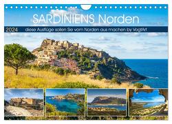 Sardiniens Norden (Wandkalender 2024 DIN A4 quer), CALVENDO Monatskalender von VogtArt,  VogtArt