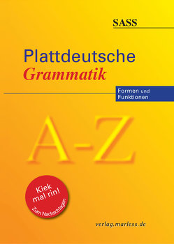 SASS Plattdeutsche Grammatik von Thies,  Heinrich