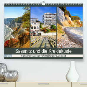 Sassnitz und die Kreideküste – Herbstimpressionen vom Hochuferweg Jasmund (Premium, hochwertiger DIN A2 Wandkalender 2020, Kunstdruck in Hochglanz) von LianeM