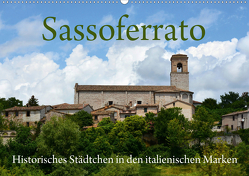 Sassoferrato – Historisches Städtchen in den italienischen Marken (Wandkalender 2021 DIN A2 quer) von van Wyk - www.germanpix.net,  Anke