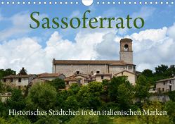 Sassoferrato – Historisches Städtchen in den italienischen Marken (Wandkalender 2021 DIN A4 quer) von van Wyk - www.germanpix.net,  Anke