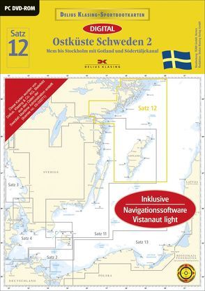 Satz 12: Ostküste Schweden 2 (DVD-ROM, Ausgabe 2016)