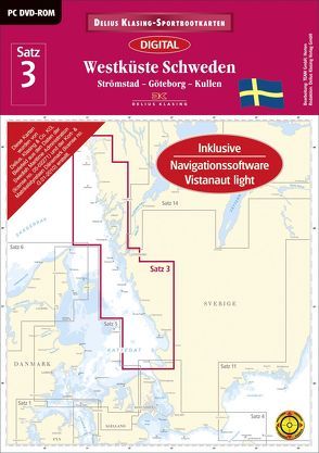 Satz 3: Westküste Schweden (DVD-ROM, Ausgabe 2016)