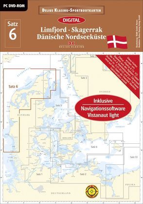 Satz 6: Limfjord – Skagerrak – Dänische Nordseeküste (DVD-ROM, Ausgabe 2016)
