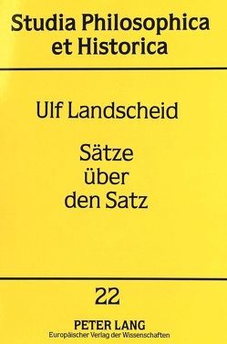 Sätze über den Satz von Landscheid,  Ulf