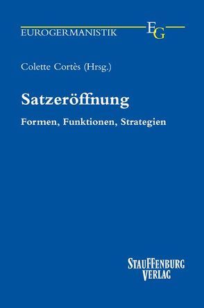 Satzeröffnung von Cortès,  Colette