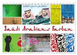 Saudi Arabiens Farben (Tischkalender 2024 DIN A5 quer), CALVENDO Monatskalender von Gerner,  Gabriele