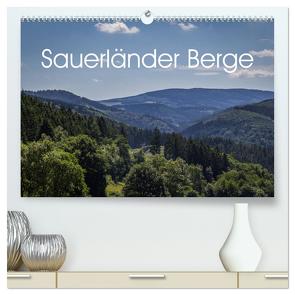 Sauerländer Berge (hochwertiger Premium Wandkalender 2024 DIN A2 quer), Kunstdruck in Hochglanz von Rein,  Simone