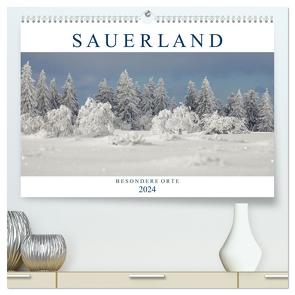 SAUERLAND – Besondere Orte (hochwertiger Premium Wandkalender 2024 DIN A2 quer), Kunstdruck in Hochglanz von Bücker,  Heidi