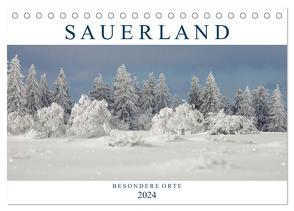 SAUERLAND – Besondere Orte (Tischkalender 2024 DIN A5 quer), CALVENDO Monatskalender von Bücker,  Heidi