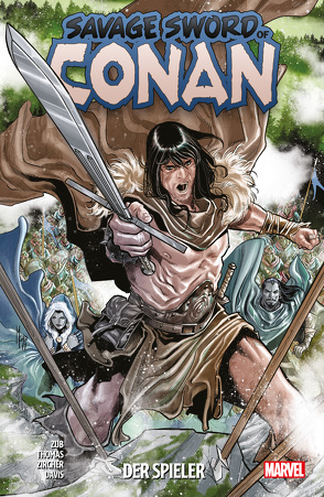 Savage Sword of Conan von Davis,  Alan, De Vito,  Andrea, Finch,  Meredith, Ross,  Luke, Strittmatter,  Michael, Thomas,  Roy, Tieri,  Frank, Zirchner,  Patch, Zub,  Jim