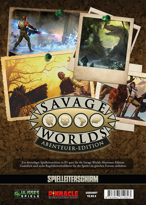 Savage Worlds – Spielleiterschirm von -, Hensley,  Shane Lacy