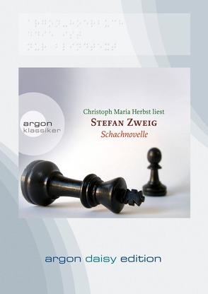 Schachnovelle (DAISY Edition) von Herbst,  Christoph Maria, Zweig,  Stefan