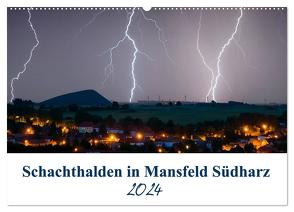 Schachtanlagen in Mansfeld Südharz (Wandkalender 2024 DIN A2 quer), CALVENDO Monatskalender von Gierok,  Steffen