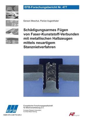 Schädigungsarmes Fügen von Faser-Kunststoff-Verbunden mit metallischen Halbzeugen mittels neuartigem Stanznietverfahren von Augenthaler,  Florian, Meschut,  Gerson