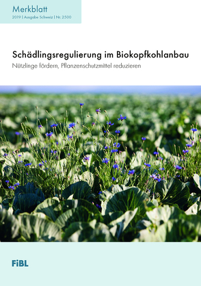 Schädlingsregulierung im Biokopfkohlanbau von Koller,  Martin, Luka,  Henryk