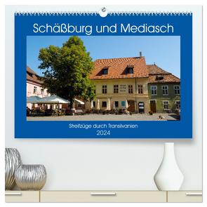Schäßburg und Mediasch – Streifzüge durch Transilvanien (hochwertiger Premium Wandkalender 2024 DIN A2 quer), Kunstdruck in Hochglanz von Hegerfeld-Reckert,  Anneli