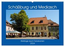 Schäßburg und Mediasch – Streifzüge durch Transilvanien (Wandkalender 2024 DIN A2 quer), CALVENDO Monatskalender von Hegerfeld-Reckert,  Anneli