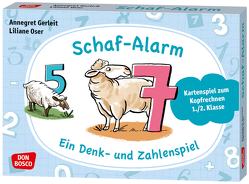 Schafalarm. Ein Denk- und Zahlenspiel von Gerleit,  Annegret, Oser,  Liliane