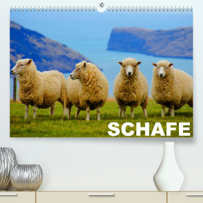 Schafe / Geburtstagskalender (Premium, hochwertiger DIN A2 Wandkalender 2022, Kunstdruck in Hochglanz) von Stanzer,  Elisabeth