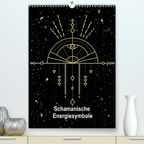 Schamanische Energiesymbole (Premium, hochwertiger DIN A2 Wandkalender 2023, Kunstdruck in Hochglanz) von Lucia