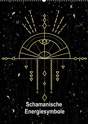 Schamanische Energiesymbole (Wandkalender 2023 DIN A2 hoch) von Lucia