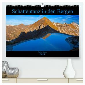 Schattentanz in den Bergen (hochwertiger Premium Wandkalender 2024 DIN A2 quer), Kunstdruck in Hochglanz von Kramer,  Christa