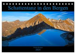 Schattentanz in den Bergen (Tischkalender 2024 DIN A5 quer), CALVENDO Monatskalender von Kramer,  Christa