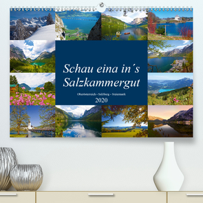 Schau eina in´s Salzkammergut (Premium, hochwertiger DIN A2 Wandkalender 2020, Kunstdruck in Hochglanz) von Kramer,  Christa