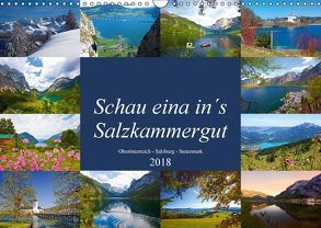 Schau eina in´s Salzkammergut (Wandkalender 2018 DIN A3 quer) von Kramer,  Christa