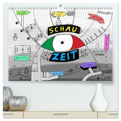 SchauZeit (hochwertiger Premium Wandkalender 2024 DIN A2 quer), Kunstdruck in Hochglanz von A.D.,  A.D.