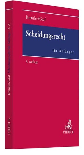 Scheidungsrecht für Anfänger von Graf,  Catharina, Krenzler,  Michael