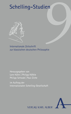 Schelling-Studien von Höfele,  Philipp, Hühn,  Lore, Internationalen Schellling-Gesellschaft, Schwab,  Philipp, Ziche,  Paul
