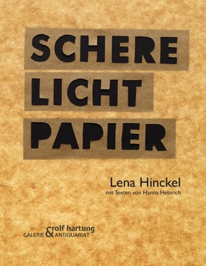 Schere Licht Papier von Heinrich,  Hanna, Hinckel,  Lena