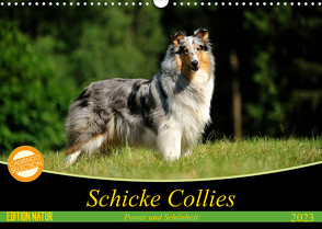 Schicke Collies (Wandkalender 2023 DIN A3 quer) von Janetzek,  Yvonne