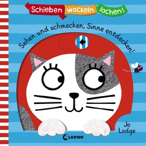 Schieben, Wackeln, Lachen! – Sehen und schmecken, Sinne entdecken! von Lodge,  Jo, Weber,  Susanne