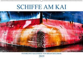 Schiffe am Kai (Wandkalender 2019 DIN A2 quer) von Bjeldbak,  Brian