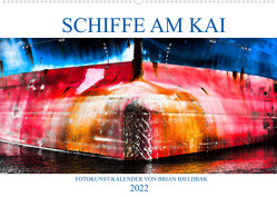 Schiffe am Kai (Wandkalender 2022 DIN A2 quer) von Bjeldbak,  Brian