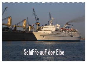 Schiffe auf der Elbe (Wandkalender 2024 DIN A2 quer), CALVENDO Monatskalender von Simonsen / Hamborg-Foto,  Andre