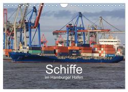 Schiffe im Hamburger Hafen (Wandkalender 2024 DIN A4 quer), CALVENDO Monatskalender von Simonsen / Hamborg-Foto,  Andre