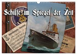 Schiffe im Spiegel ihrer Zeit (Wandkalender 2024 DIN A3 quer), CALVENDO Monatskalender von Hudak,  Hans-Stefan