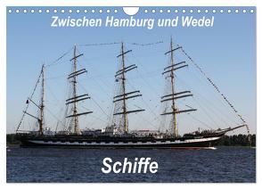 Schiffe – Zwischen Hamburg und Wedel (Wandkalender 2024 DIN A4 quer), CALVENDO Monatskalender von Springer,  Heike