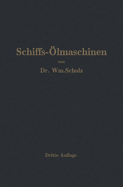 Schiffs-Ölmaschinen von Scholz,  Wm.