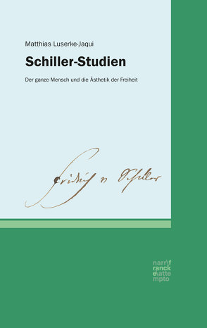 Schiller-Studien von Luserke-Jaqui,  Matthias