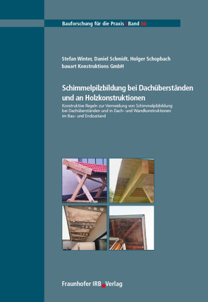 Schimmelpilzbildung bei Dachüberständen und an Holzkonstruktionen. von Schmidt,  Daniel, Schopbach,  Holger, Winter,  Stefan