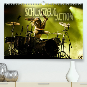 Schlagzeug Action (Premium, hochwertiger DIN A2 Wandkalender 2023, Kunstdruck in Hochglanz) von Bleicher,  Renate