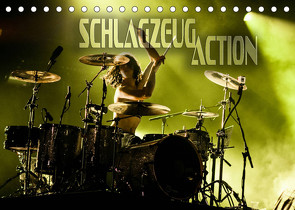 Schlagzeug Action (Tischkalender 2023 DIN A5 quer) von Bleicher,  Renate