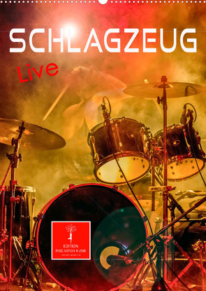 Schlagzeug live (Wandkalender 2023 DIN A2 hoch) von Roder,  Peter